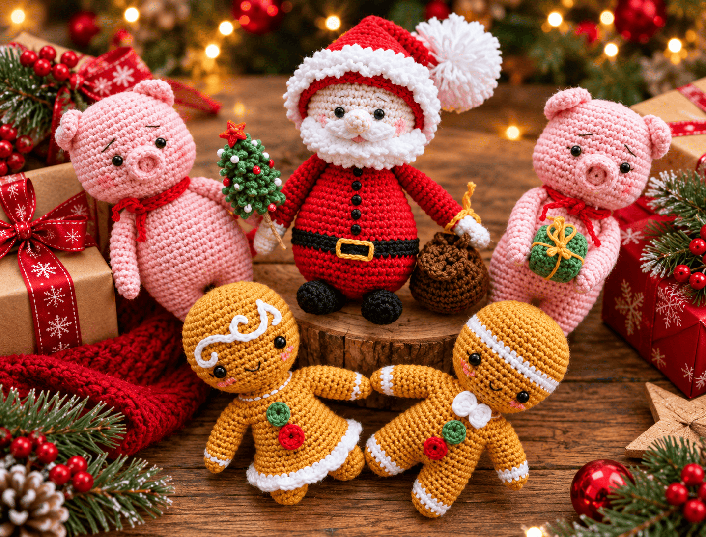 Amigurumis natalinos da coleção, foto 1